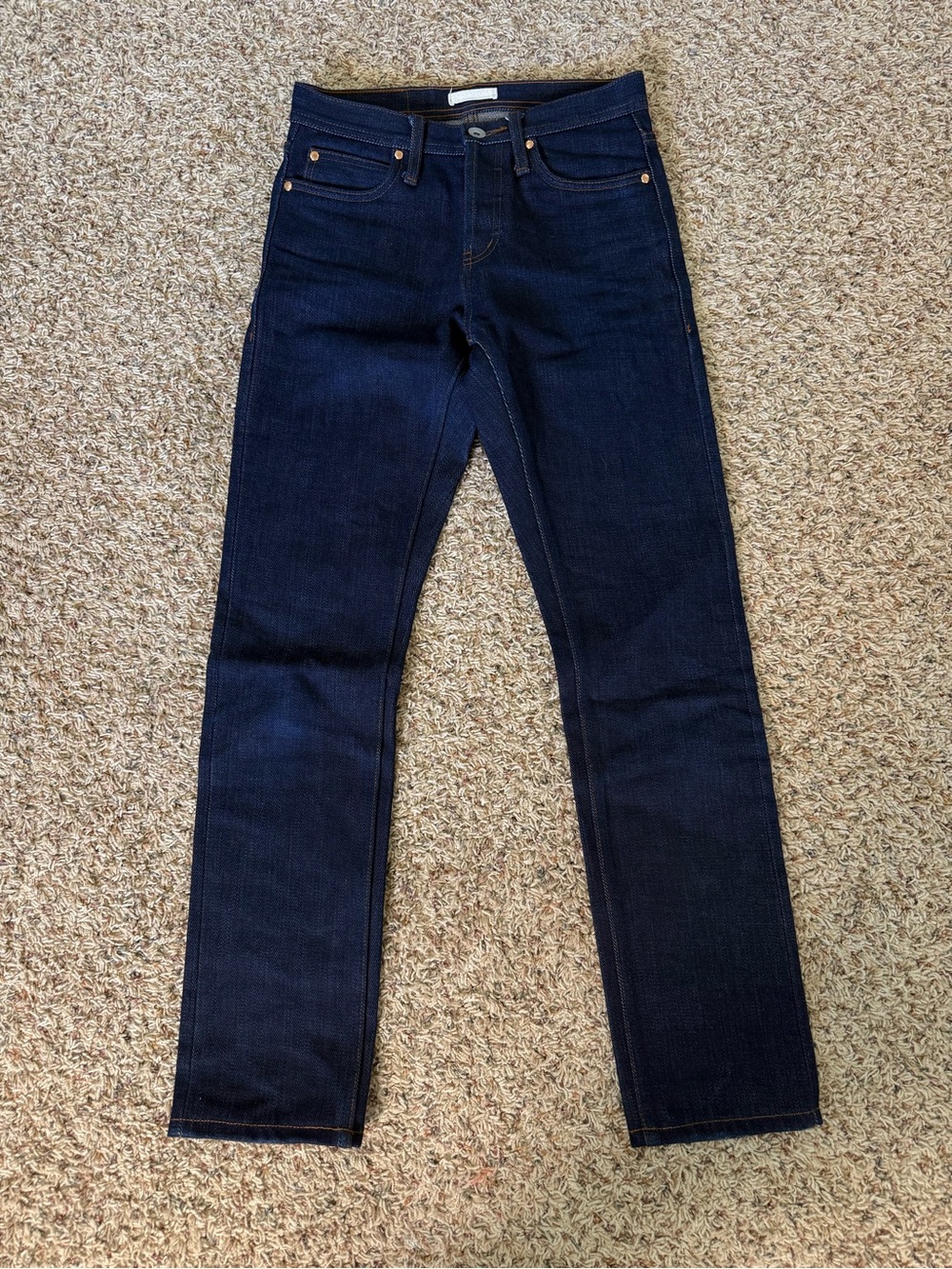 The Unbranded Brand 121 Skinny Fit 21oz Heavyweight Indigo Selvedge Denim
